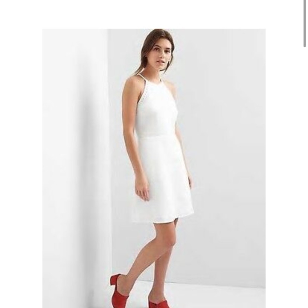 Gap Linen Cotton Halter Sun Dress